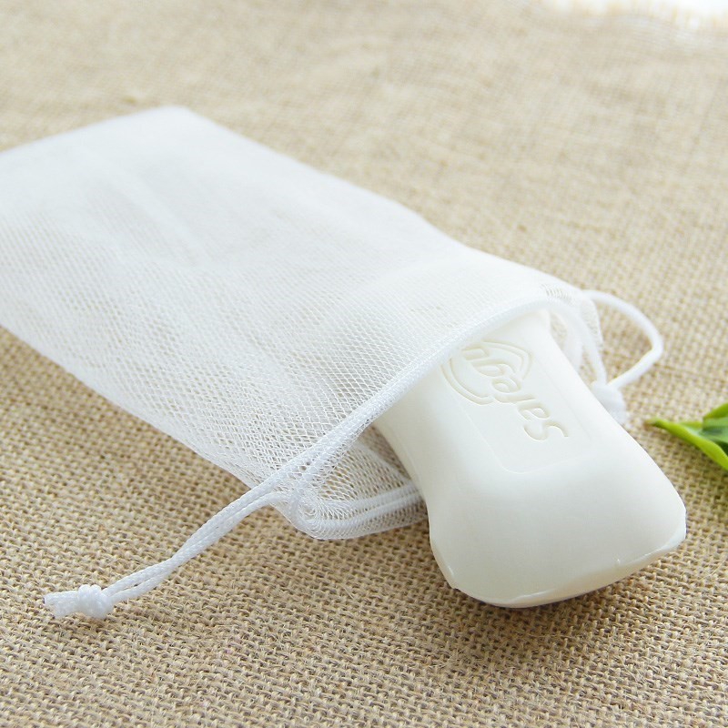 10Pcs Soap Mesh Foaming Net Bubble Mesh Bag Skin Clean Tool