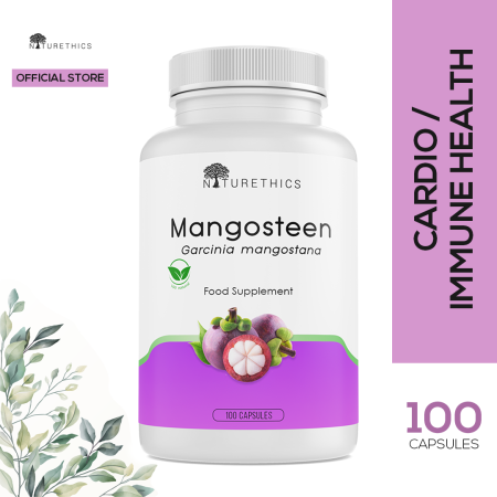 Naturethics Organic Mangosteen Pericarp Capsules - Immune Booster & Detoxifier