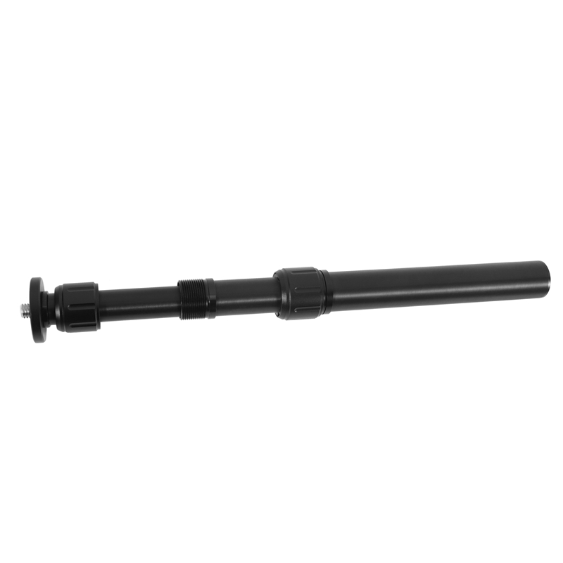 XILETU XM-263A Professional Aluminum Extension Rod Stick Pole 1 4 inch 3 8 for Thread Stabilizer Rod Monopod Tripod Central Axis 4