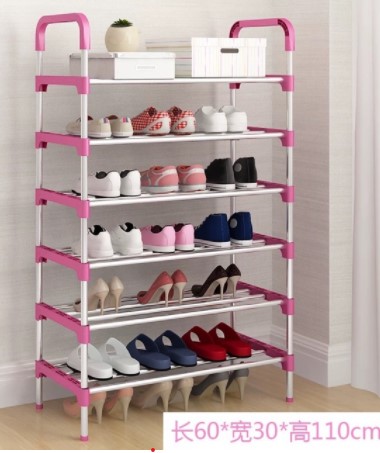 Stainless Steel Shoe Rack Organizer Pink Lazada Ph