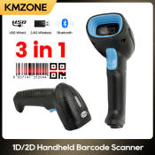 Handheld Barcode Scanner with Wireless Connectivity (Brand: Optional)