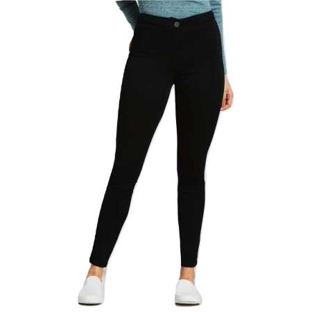 H&T Black High Waist Skinny Jeans, Sizes 25-30