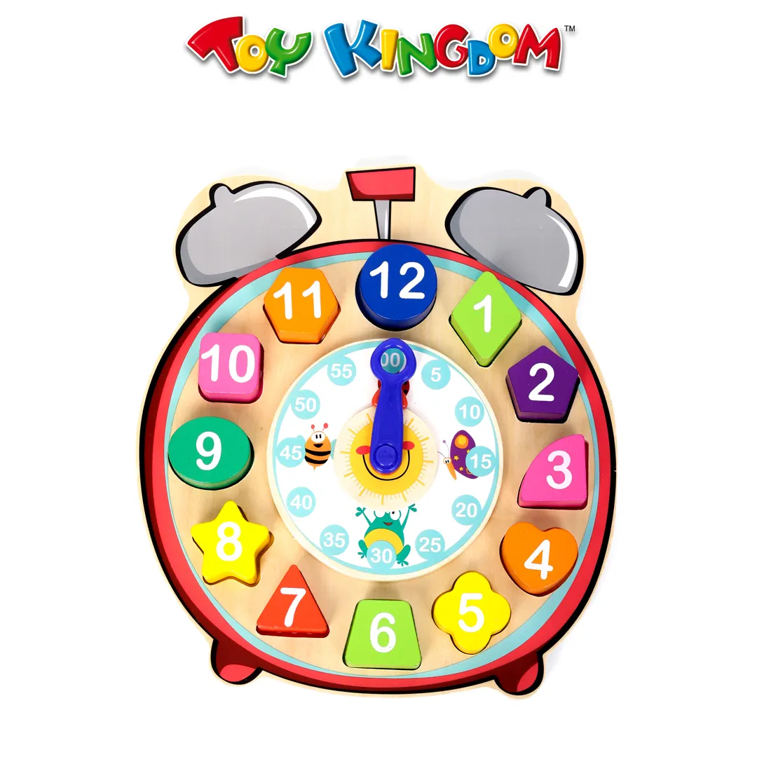 shape sorting clock