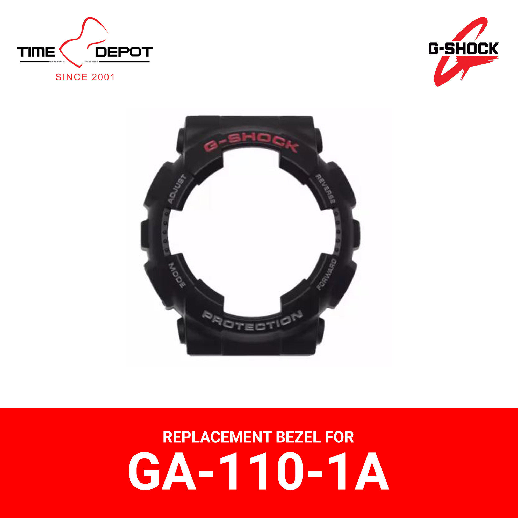 Genuine Factory Replacement Bezel (10378531) for Casio G-Shock Watch Model  GA-110-1A | Lazada PH