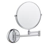 Manzan Wall Mounted Makeup Mirror with 3x Magnification