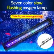Bubble Light for Aquarium with LED and Oxygen Pump Required