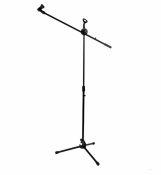 Monstermarketing Microphone Stand with Boom and Tripod Base