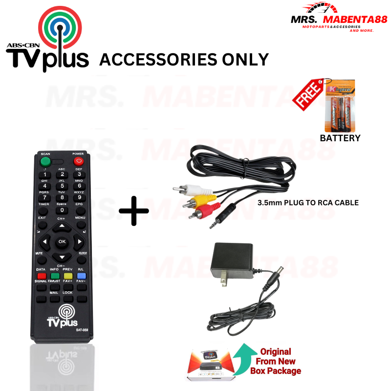 TV PLUS REMOTE CONTROL & TV ...