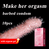 Ultra Thin Spiked Condoms - 10pcs/1box 