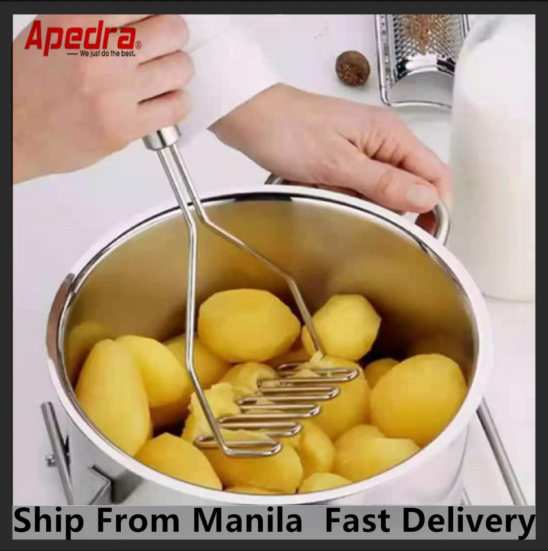 Manual Potato Masher, Pumpkin Masher For Baby Food Preparation