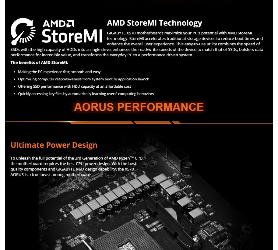 GIGABYTE X570 AORUS MASTER AMD Ryzen 3000 PCIe 4.0 SATA 6Gb/s USB 3.2 AMD X570 ATX Motherboard