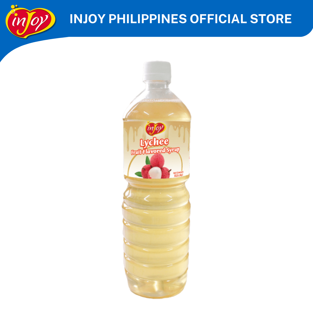 inJoy Lychee Fruit Flavored Syrup 1L