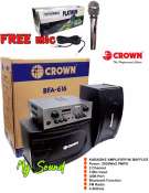 Crown BFA-616 Karaoke Amplifier with Platinum Mic Included