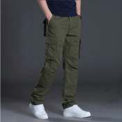 AW# Fashion Men Outdoor 6 Pocket Cargo Pants