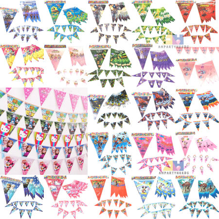 Cartoon Banderitas Pennant Banner - Party Decoration by Partyneeds