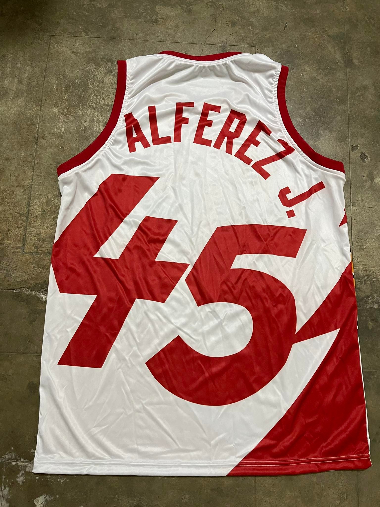2023 NEWWorld Balance X PBA Alaska Aces TENG Basketball Jersey Full  Sublimation 3D Vest Summer Basketball Jersey Flag