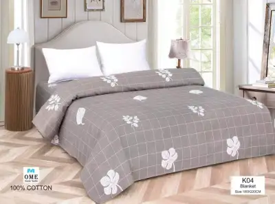 2021 New Design Cotton Blankets Kumot Double size (11)