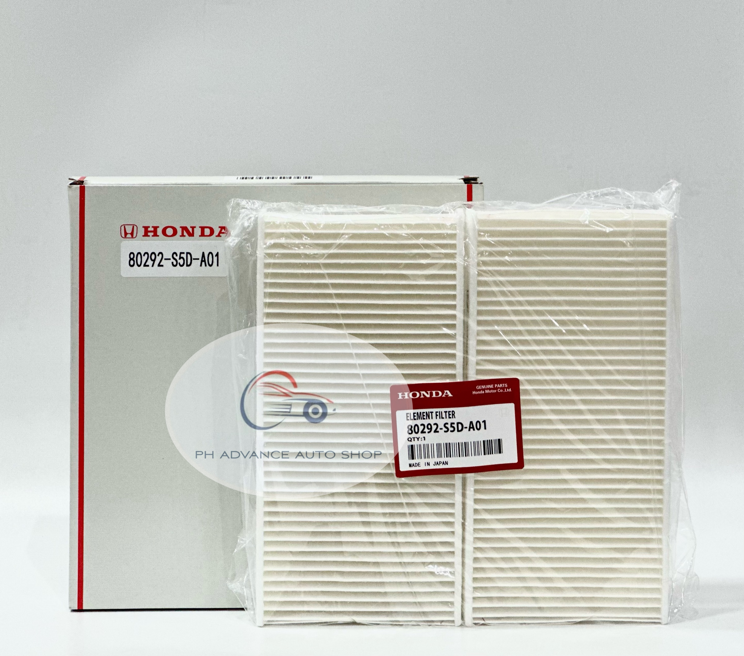 thumbnail image 2 of Combo Set: Engine Air Filter & Carbon Cabin Air Filter For Honda CR-V 2013-2014 – 17200-R5A-A00 / 80292-SDA-A01 2 of 6