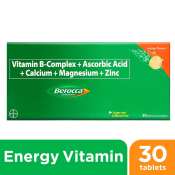 Berocca Orange Energy Vitamins - Multivitamins and Minerals (30s/10s