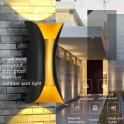 Modern Waterproof LED Wall Light for Outdoor & Indoor Use