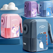 Cartoon Design Pencil Sharpener - Fun and Practical School Supplies