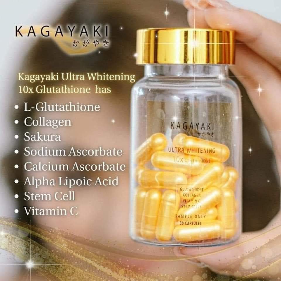 kagayaki ultra white 10x glutathione Generic Kagayaku Collagen Food Supplement 750mg 60caps : Health & Household ROSMAR KAGAYAKU Glutathione and Collagen