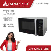 Hanabishi 20L Microwave with Defrost Setting