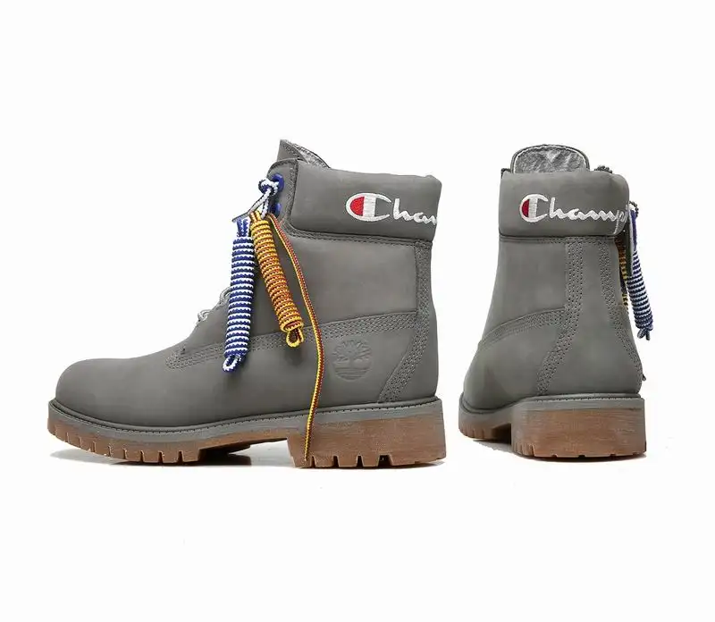 timberland champion grey boots