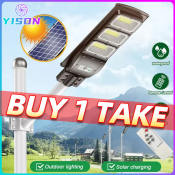 YISON Solar Lights - Outdoor Waterproof LED Flood Light