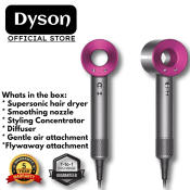 Dyson Supersonic Hair Dryer with Flyaway Attachment