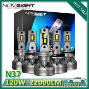 Novsight N37 LED Car Headlights - Super Bright, Waterproof