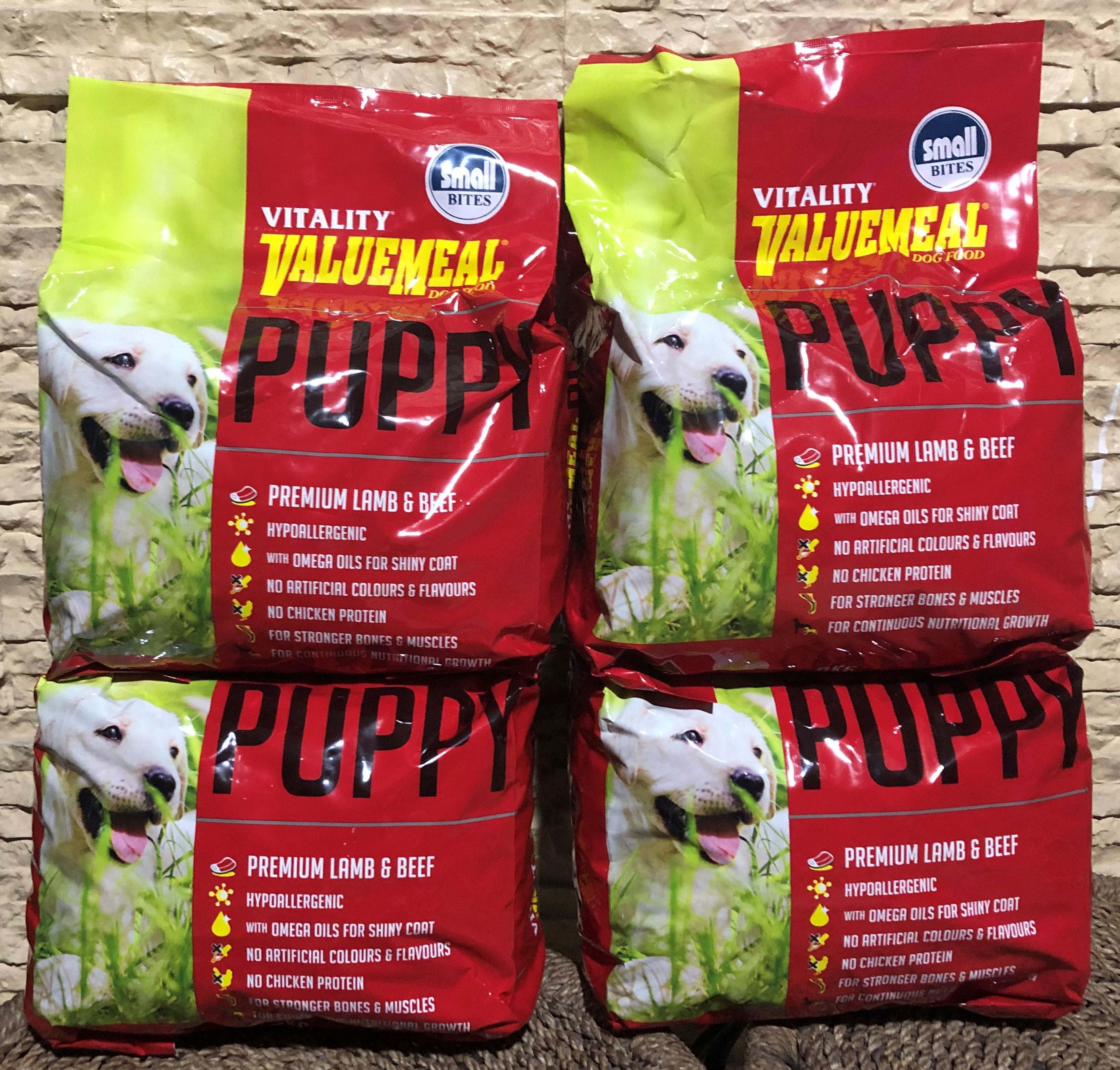 vitality value meal puppy ingredients