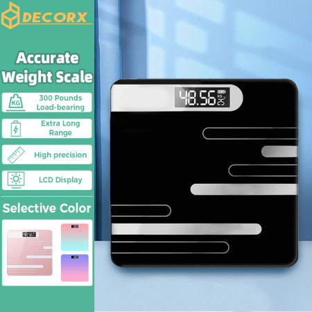DecorX Smart Body Scale with Batteries