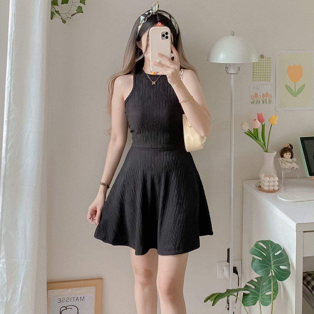 mini dress lazada Lazada Christmas Mini Dress for Women, Off-Shoulder Panama