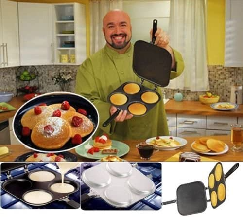 Perfect Pancake Maker Pan Flipjack Omelette Flip Jack Eggs Crepes