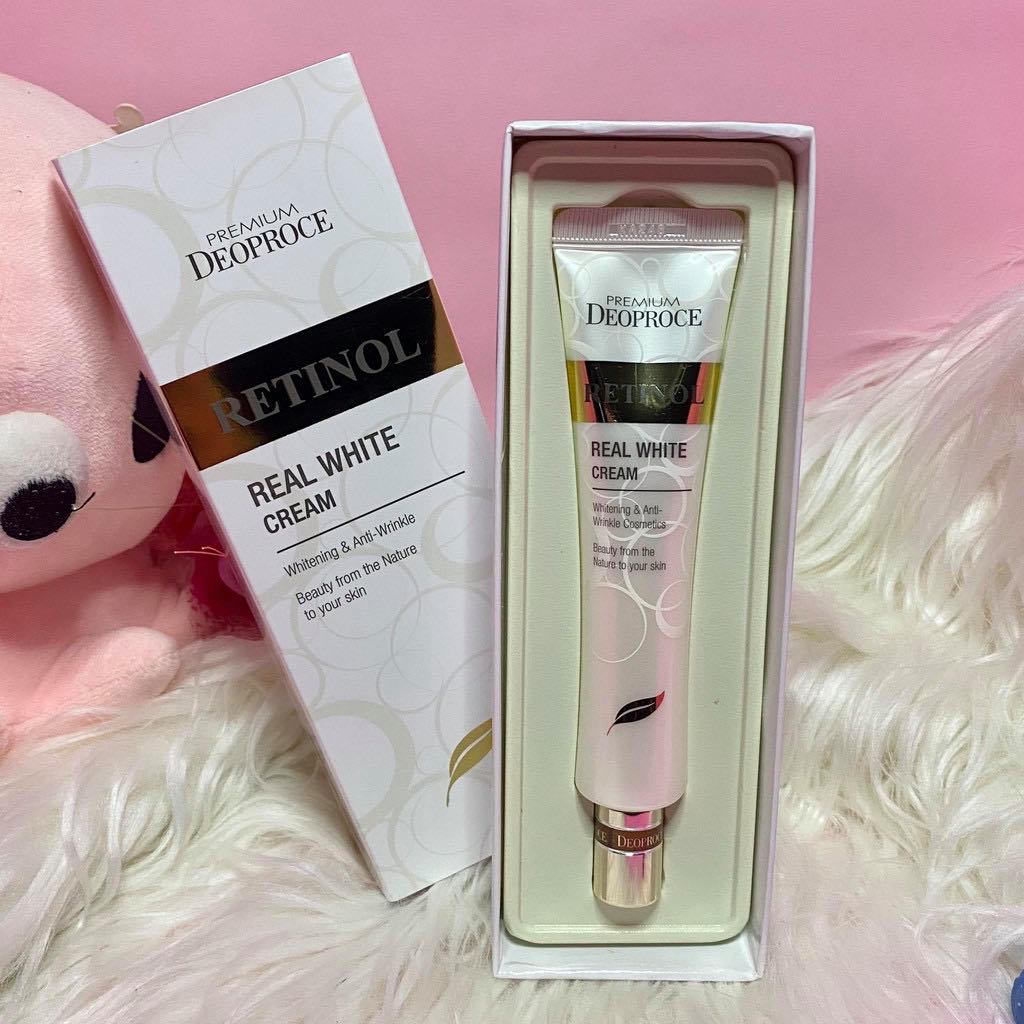 DEOPROCE RETINOL REAL WHITE CREAM 3本セット PREMIUM DEOPROCE Retinol Real White Cream 40ml Antioxidant