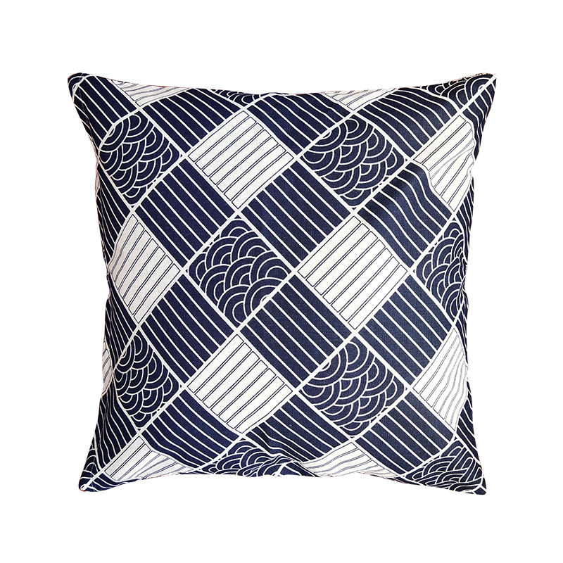 sofa with attached back cushions