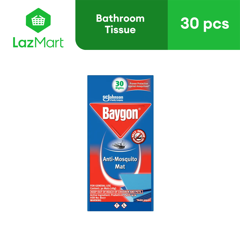 Baygon Anti Mosquito Mat - Refill 30s