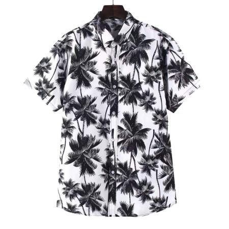 Floral polo shirt unisex