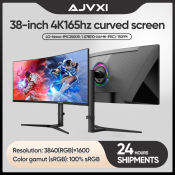 AJVXI 38" Curved Gaming Monitor 165Hz 4K Ultra HD