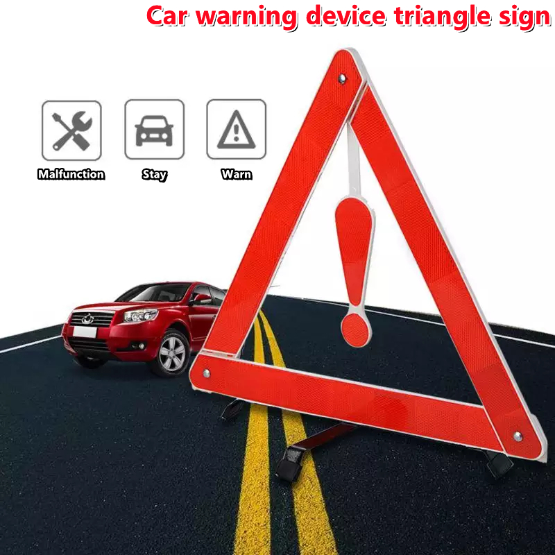 Practical Car Stop Sign Tripod Road Flasher Triang... – Grandado - View #12