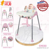 Phoenix Hub CHC02 Adjustable Baby High Chair with Removable Tray