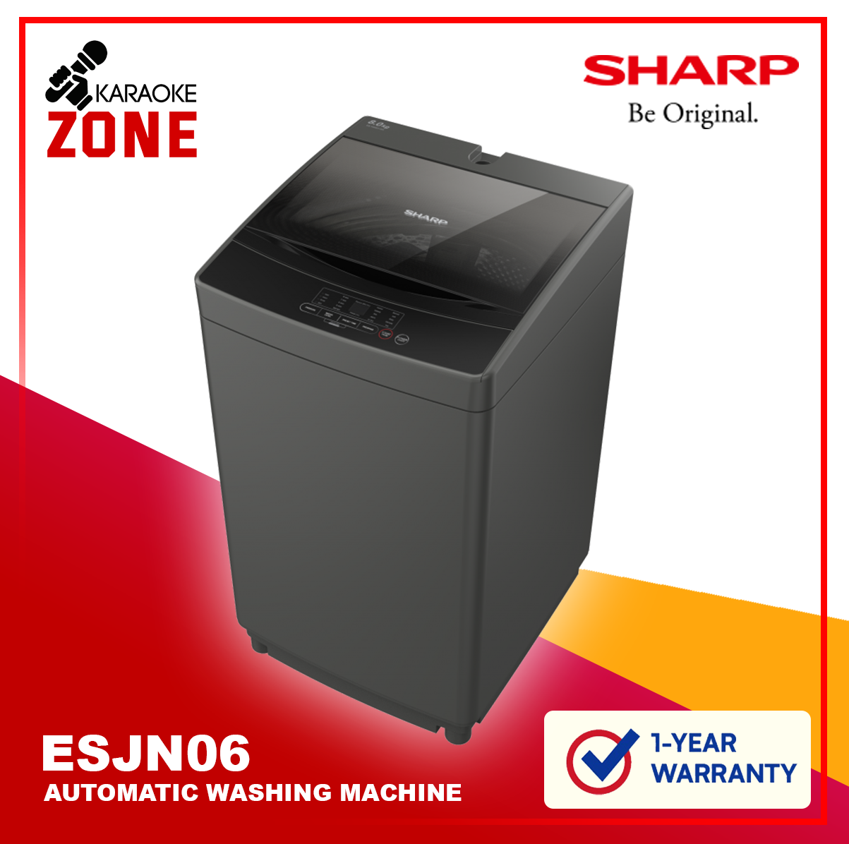 sharp washing machine 6kg