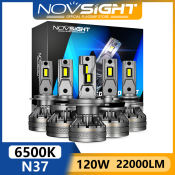 NOVSIGHT N37 120W LED Car Headlights - Super Bright