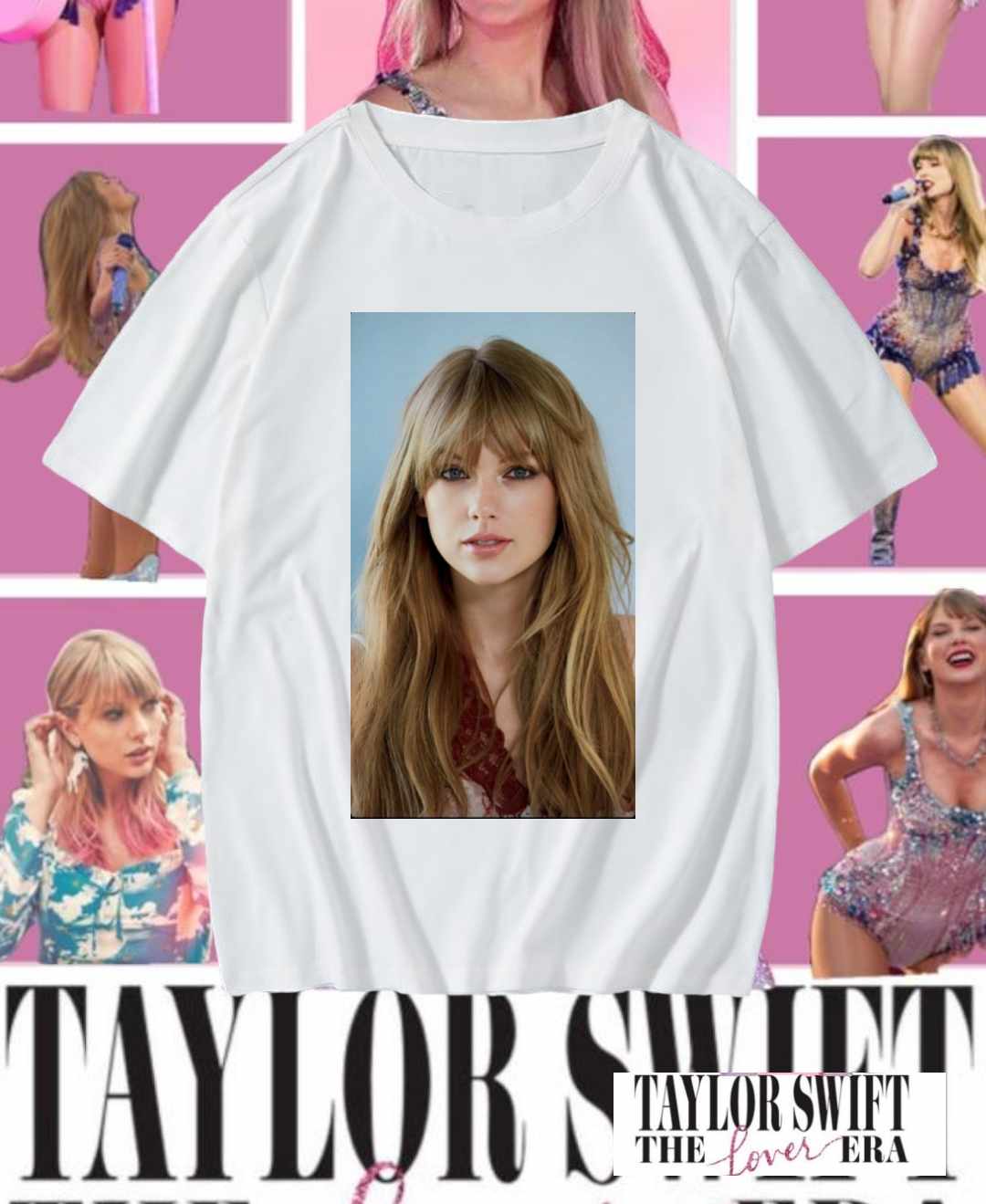 テイラースウィフト Pink Lover シャツ Lover Valentine's Day merchandise collection | Taylor Swift