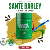 Sante Barley Canister: Immune Booster & Colon Cleanser