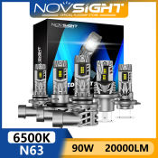 NOVSIGHT 20000LM LED Car Headlight Bulbs - 2 Pack