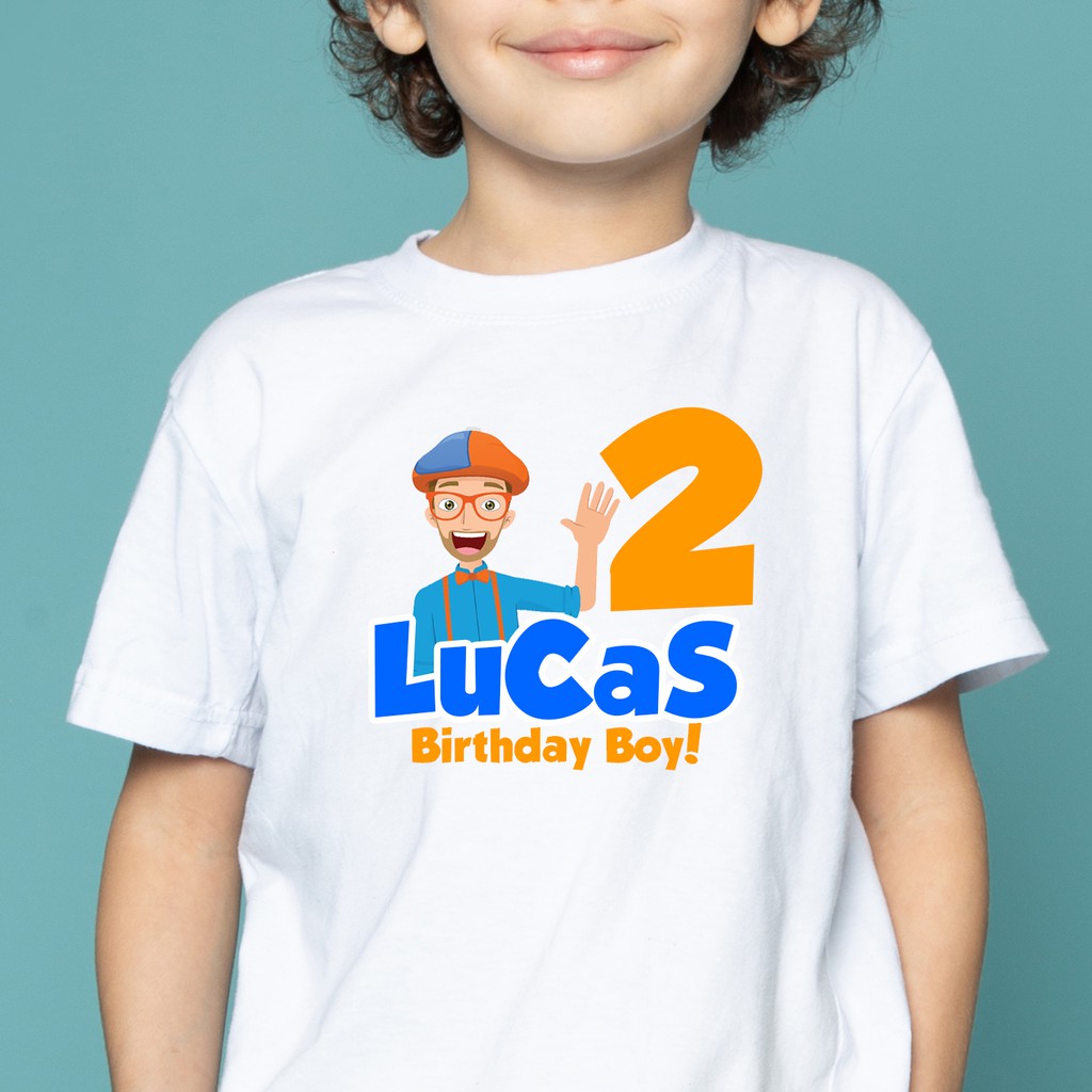 BliPPi Birthday Shirt - Kids | Lazada 