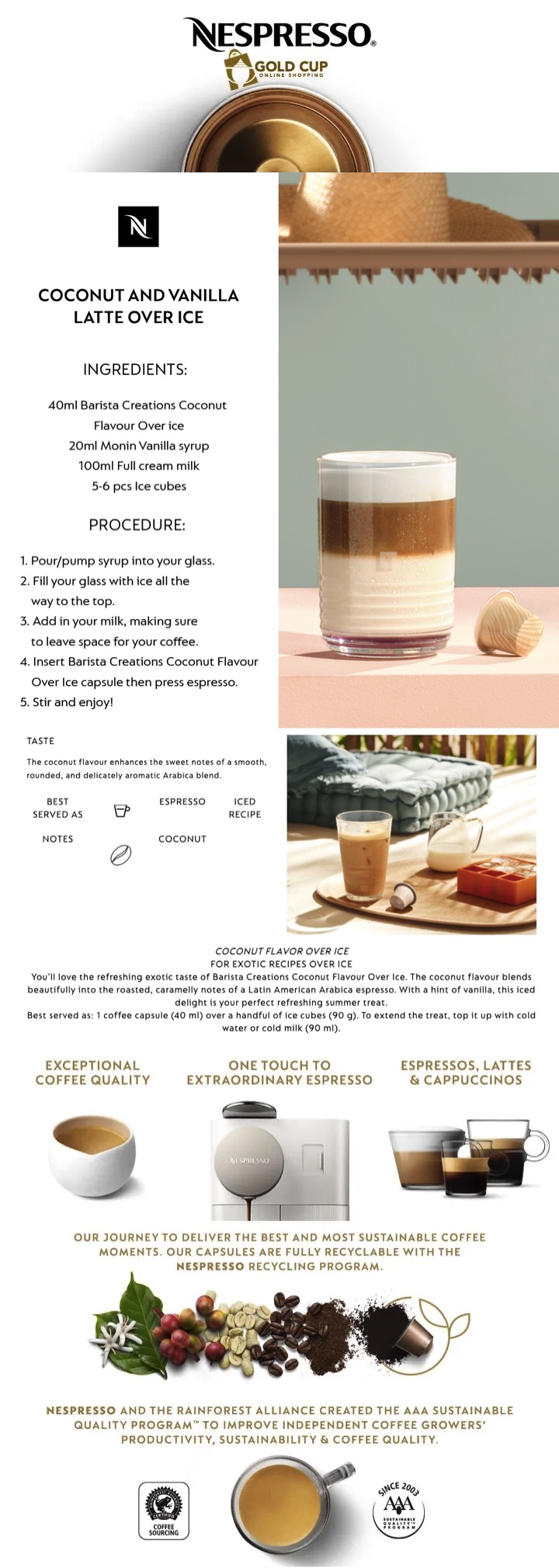 Make Iced Best Nespresso Vertuo Capsules For Iced Coffee Starbucks