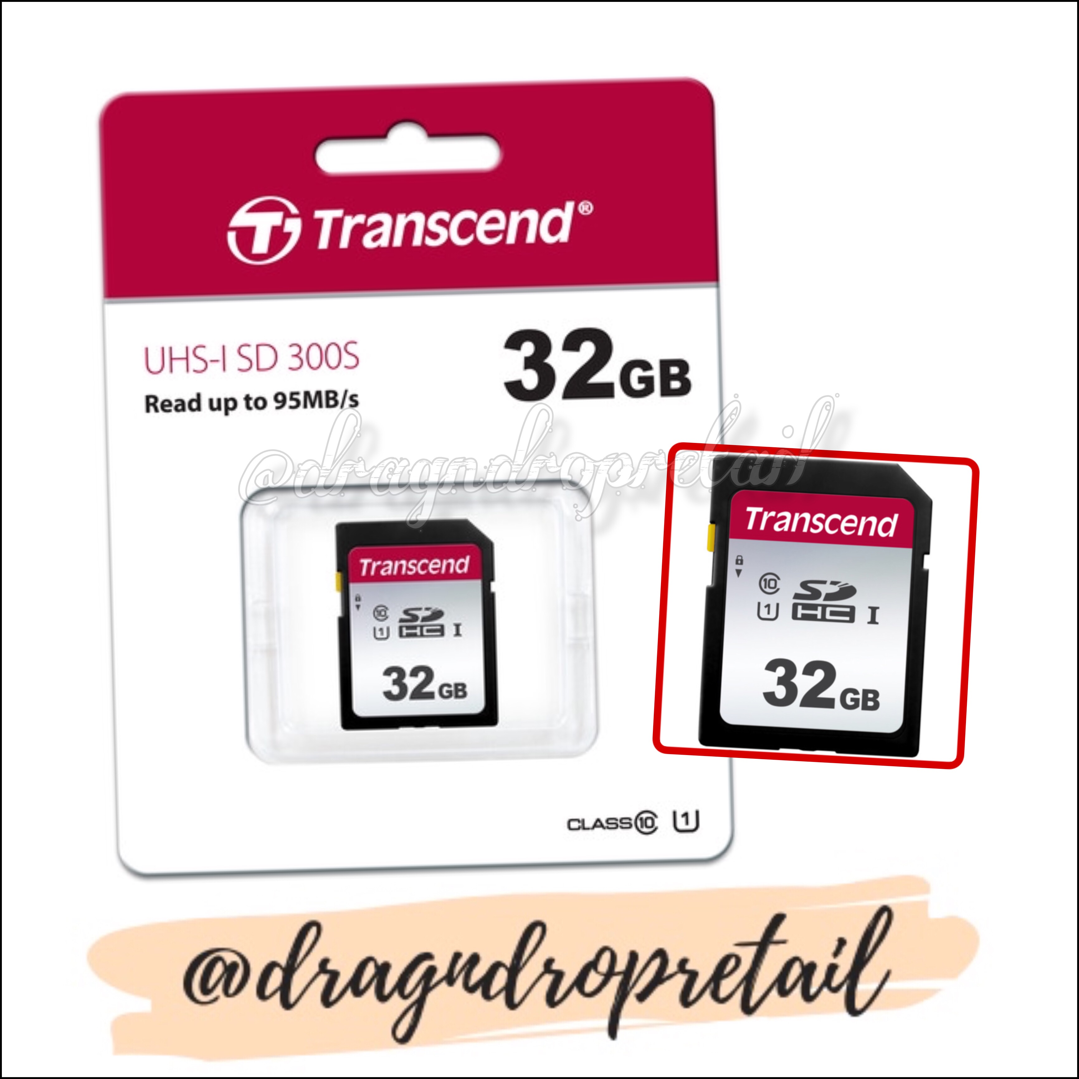 transcend 64gb 300s uhs i sdxc memory card